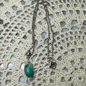 Turquoise Pendant Necklace